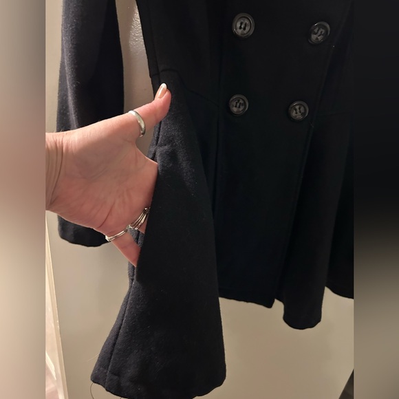 Me Jane double breasted peplum coat size S - Picture 4 of 8